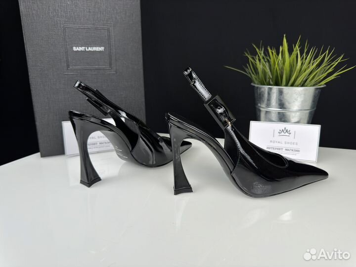 Туфли женские Saint Laurent Jeanne Slingback