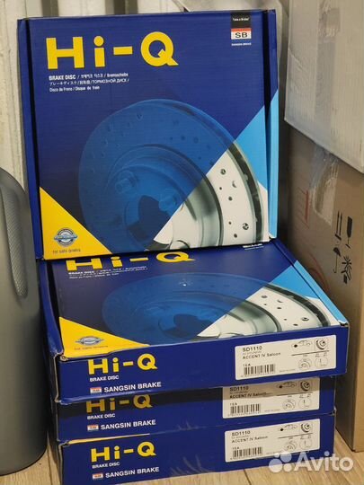 Тормозные диски Hi-Q SD1110 / SD1087