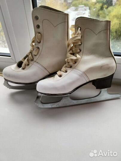 Коньки детские фигурные советские,размер 20,5