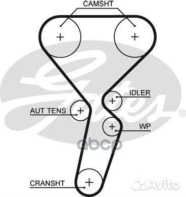 Комплект ремня грм PowerGrip Kit K035501XS (788