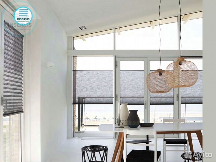 Горизонтальные жалюзи в интерьере