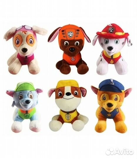 Игрушки щенячий патруль
