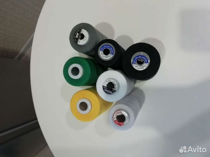 Нитки швейные 7 катушек