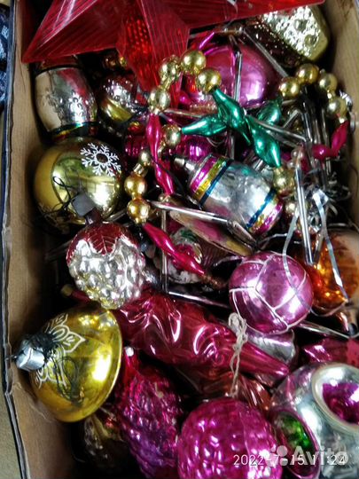 Новогодние игрушки СССР