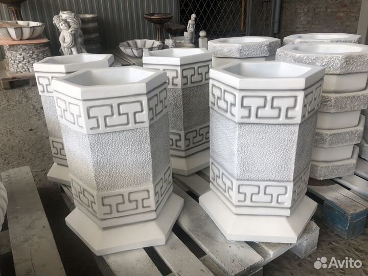 Урна уличная из бетона
