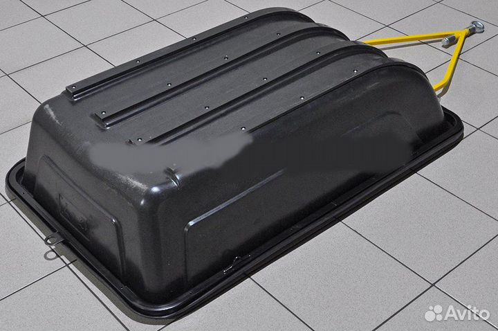 Сани-волокуши С7 обвязкой накладками снегохода