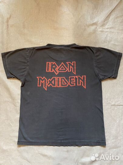 Винтажная футболка Iron Maiden