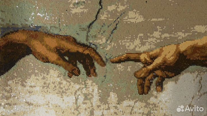 Алмазная вышивка готовая работа