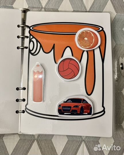 Развивашки на липучках цвета