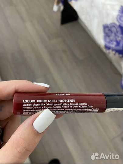 Матовая помада nyx