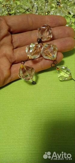 Хрустальные подвески на люстру 115 шт