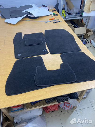 Коврики ворсовые в машину