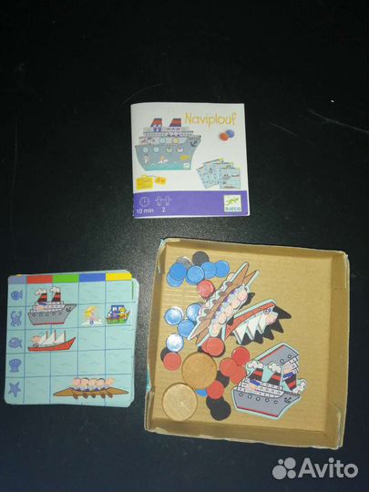 Игра морской бой Djeco