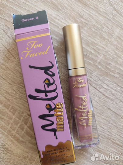 Матовая помада too faced