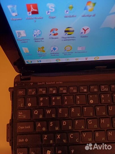 Нетбук asus eee PC seashell