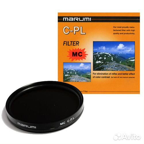 Фотофильтр MC C-PL marumi 72mm