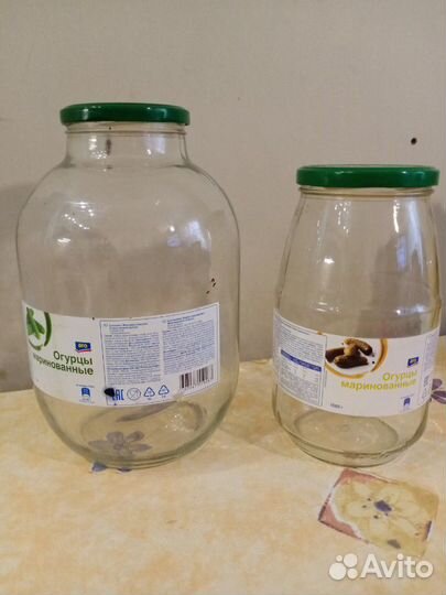 Банки стеклянные