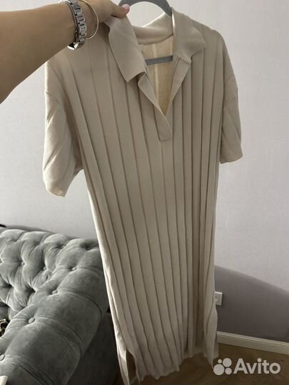 Костюм hm(платье (рубашка) и брюки