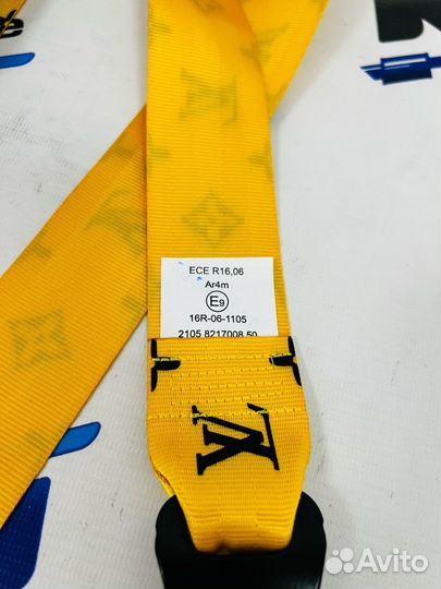 Передние ремни безопасности Louis Vuitton ваз 2107