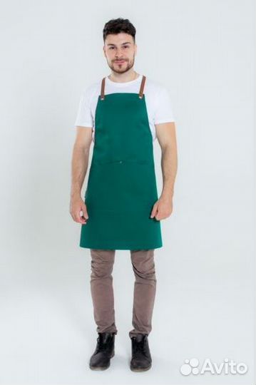 Чёрный фартук поварской оптом