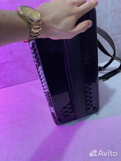 Пятирядный Баян Тула 209 Чёрный Брутальный