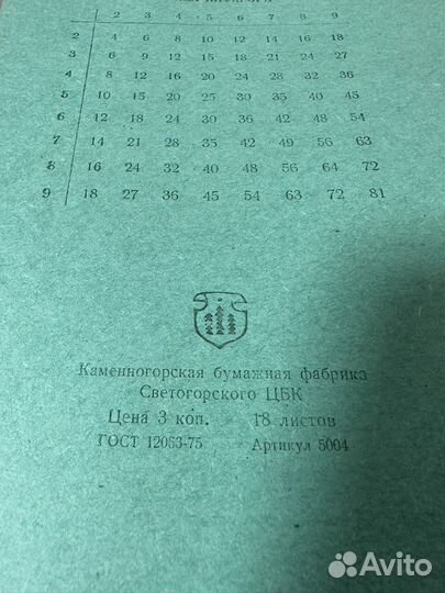 Тетрадь, блокнот А4