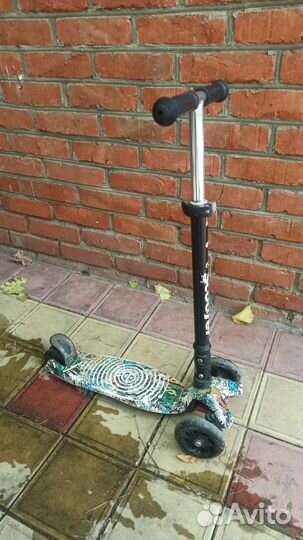 Самокат детский трехколесный бу