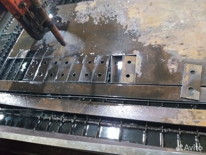 Фасонные изделия, косынки, закладные, резка на пла