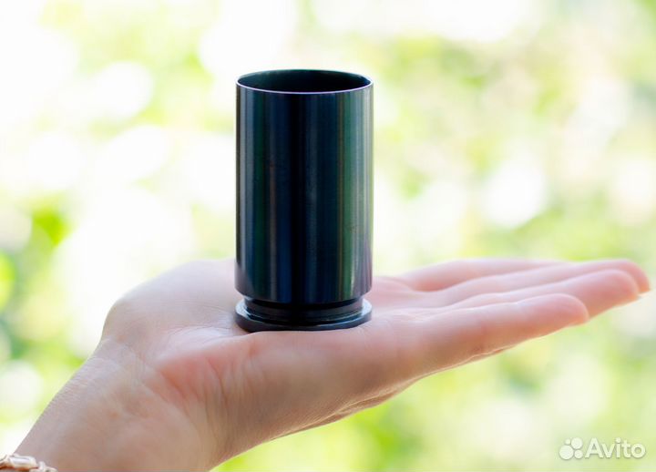 Стопки (рюмки) из гильз пушки 2А42 в военном ящике