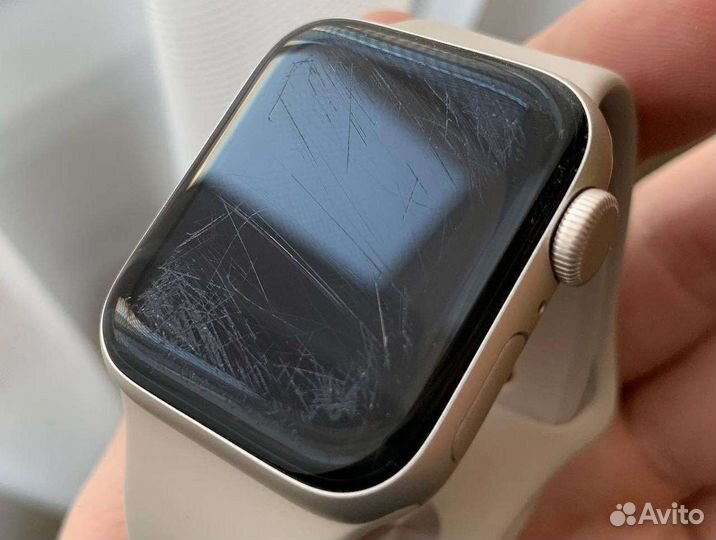 Полировка дисплея Apple Watch