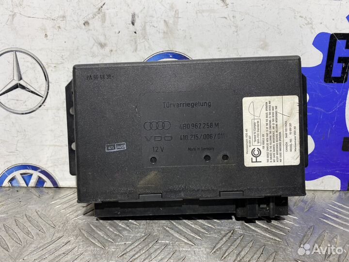 Блок комфорта Audi A6 C5 4B0962258