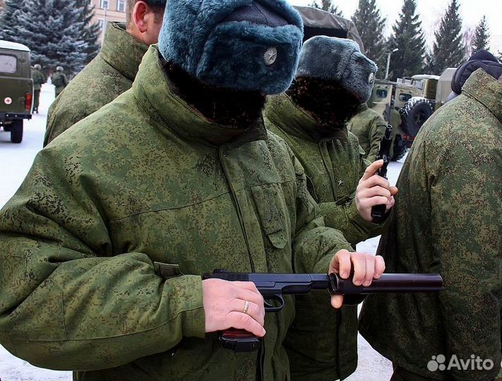 Воинский бушлат и штаны, зимний, полевой 