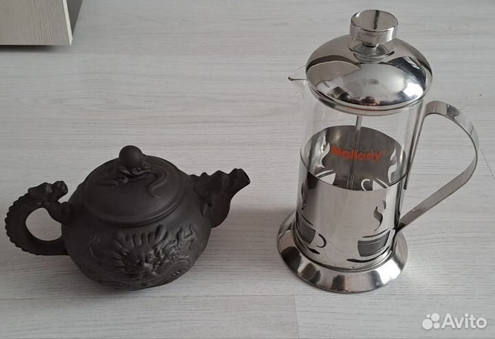 Заварочный чайник+керамический чайник