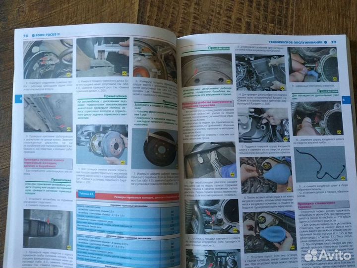 Книга по ремонту и обслуживанию в картинках Ford F