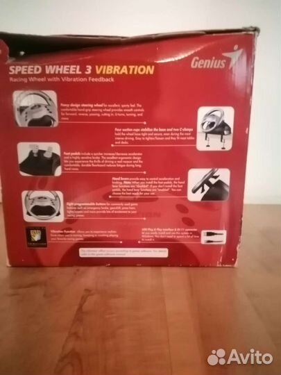 Игровой руль с педалями