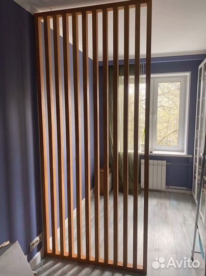 Деревянные перегородки и рейки под заказ
