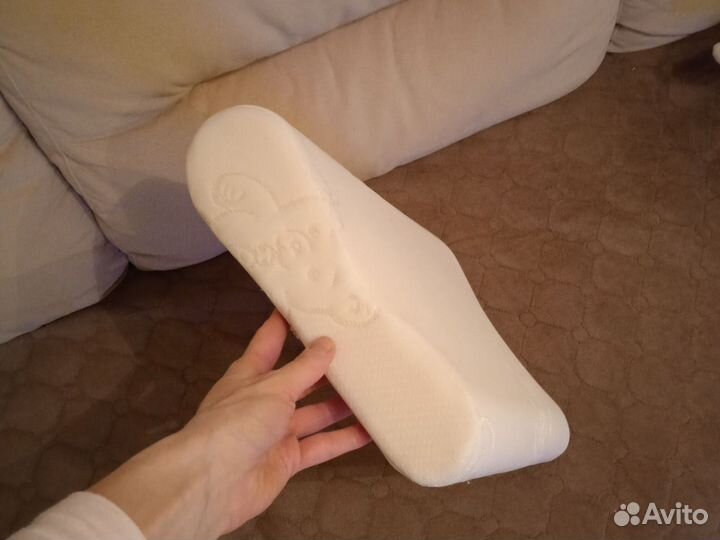 Ортопедическая подушка 44*30, толщина 8 и 6 см