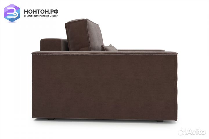 Кресло тик-так Сохо коричневое