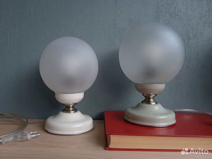 Винтажная настольная лампа, светильник, ночник