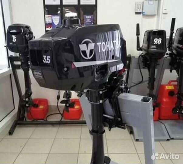 Лодочный мотор Tohatsu M 3.5 B2 S Витринный