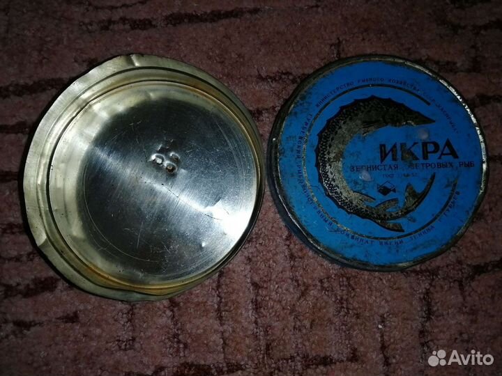 Баночка из под икры и конфет