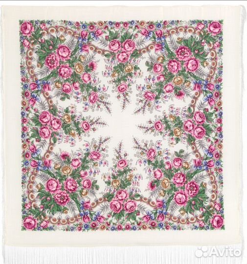 Павловопосадский платок Весеннее утро