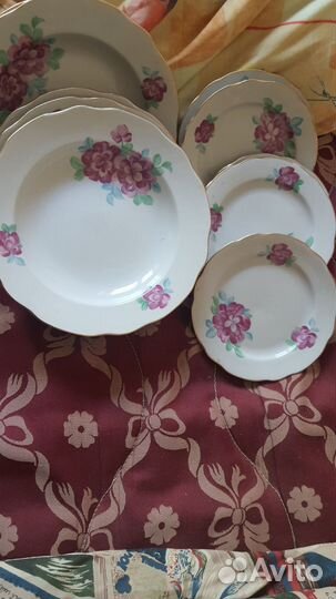 Столовая посуда СССР Дулево