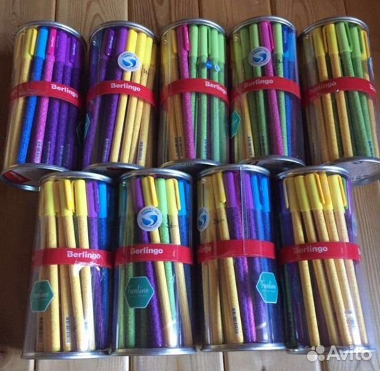 Ручки шариковые разные