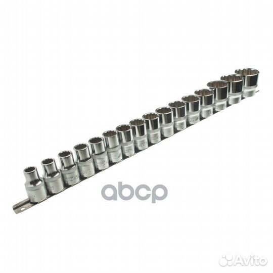 Набор головок 1/2 10-32 12-гранных на планке JT