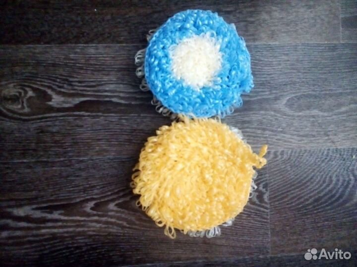 Мочалки новые