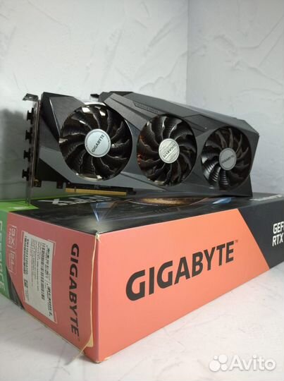 Игровая видеокарта gigabyte RTX 3090 OC 24gb