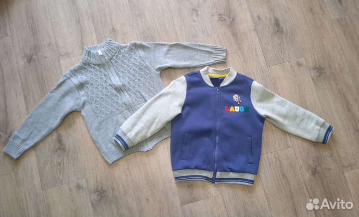 Вещи пакетом на мальчика 122 128