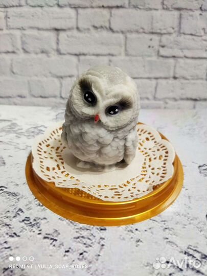 Зверята из мыла ручной работы