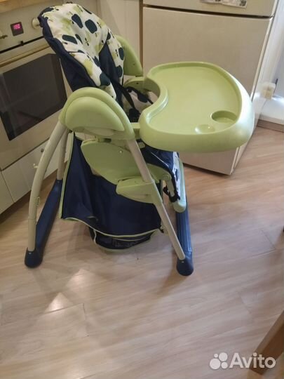 Стульчик для кормления + шезлонгhauck